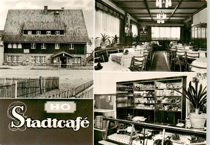Altenberg Osterzgebirge HO Stadtcafe Gaststube Verkaufstheke