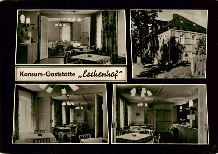 Ammelsdorf Konsum Gaststaette Eschenhof Gastraeume