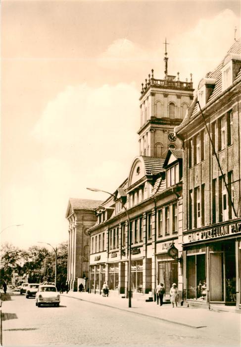 Neustrelitz Mecklenburg-Vorpommern Schliemannstrasse