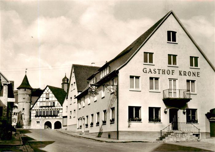 Niederstetten Wuerttemberg Gasthof Krone
