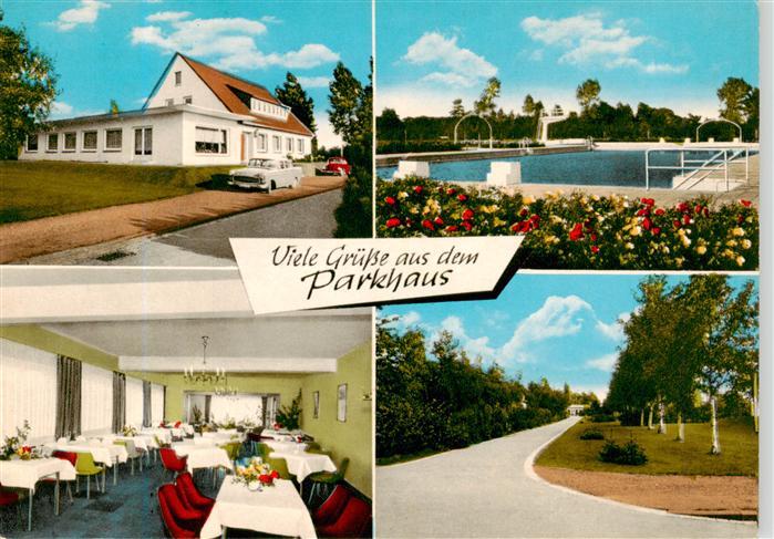 Vreden Parkhaus Bernhard Greven Schwimmbad Gastraum Strasse