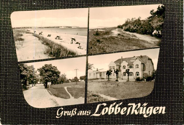 Lobbe Middelhagen Ruegen Strand Teilansichten Strandhotel