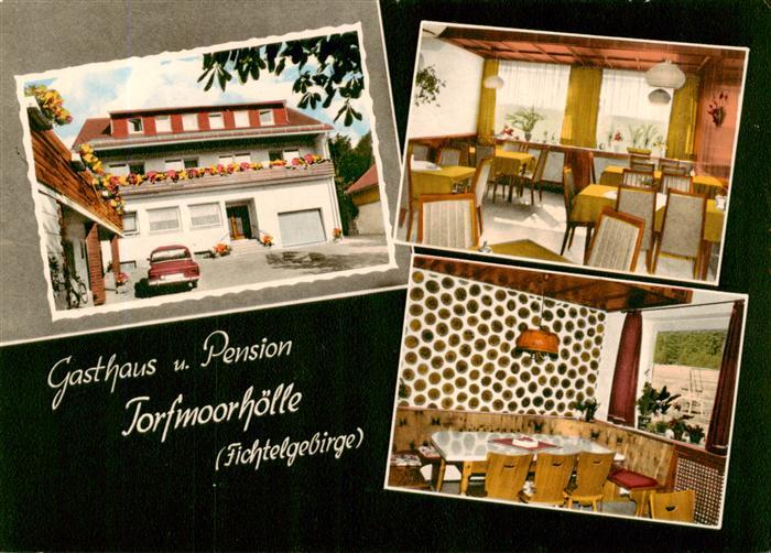 Torfmoorhoelle Weissenstadt Gasthaus Pension Torfmoorhoelle Hoellenwolf Gastraeu