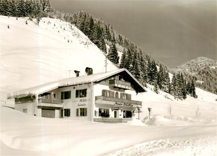 Balderschwang Auer Stueble Cafe Pension