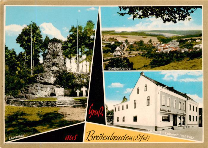 Breitenbenden Ehrenmal Panorama Gasthaus Lebensmittel Puetz