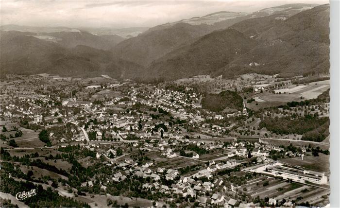 Wehr Baden Fliegeraufnahme