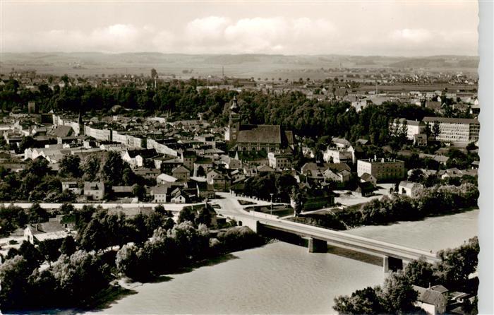 Muehldorf  Inn Fliegeraufnahme