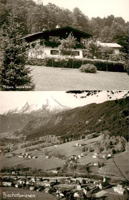 Bischofswiesen Berchtesgaden Haus Gassner Panorama