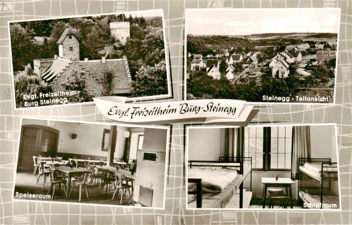 Pforzheim Ev Freizeitheim Burg Steinegg Ortsansicht Speiseraum Schlafraum