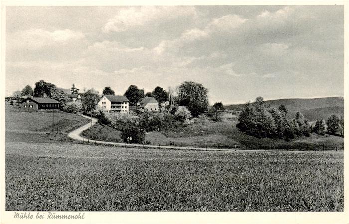 Rummenohl Hagen Westfalen Jugend und Erholungsheim Muehle