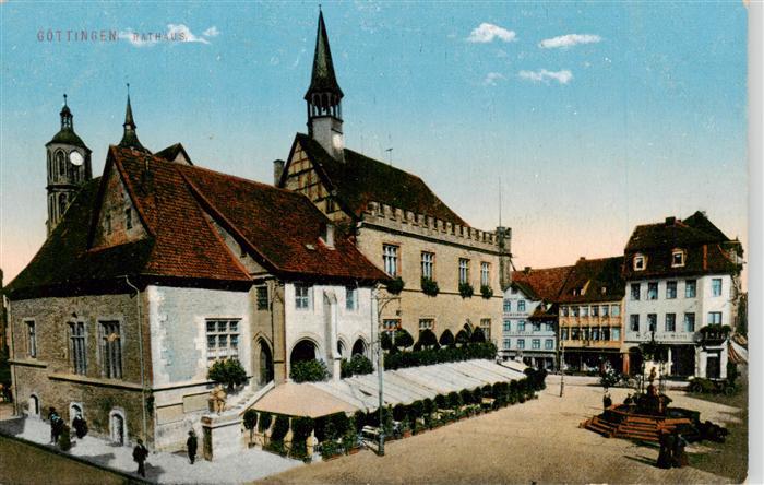 Goettingen  Niedersachsen Rathaus