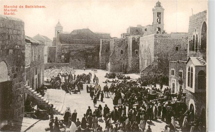 Bethlehem  Yerushalayim Israel Marktplatz