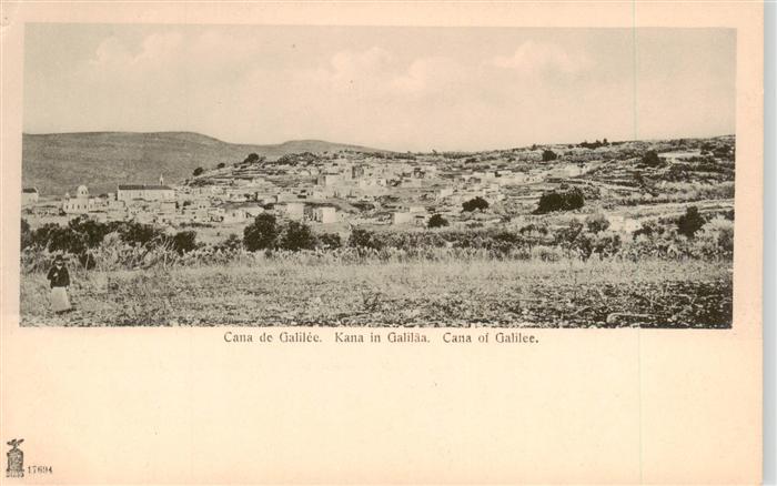 Cana Galilee Kana Galilaea Israel Panorama