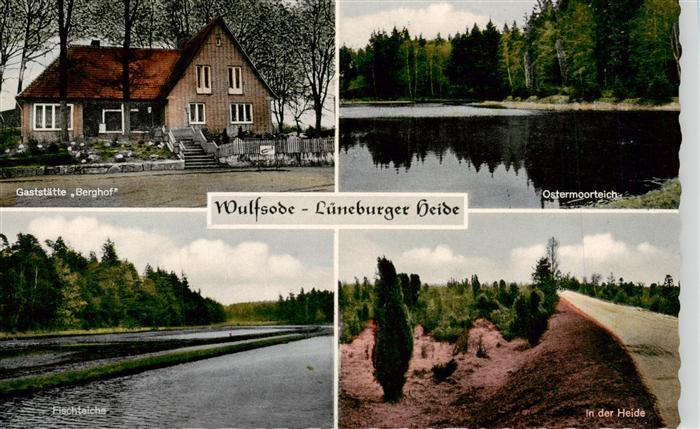 Wulfsode Wriedel Gaststaette Berghof Ostermoorteich Fischteiche Landschaftspanor