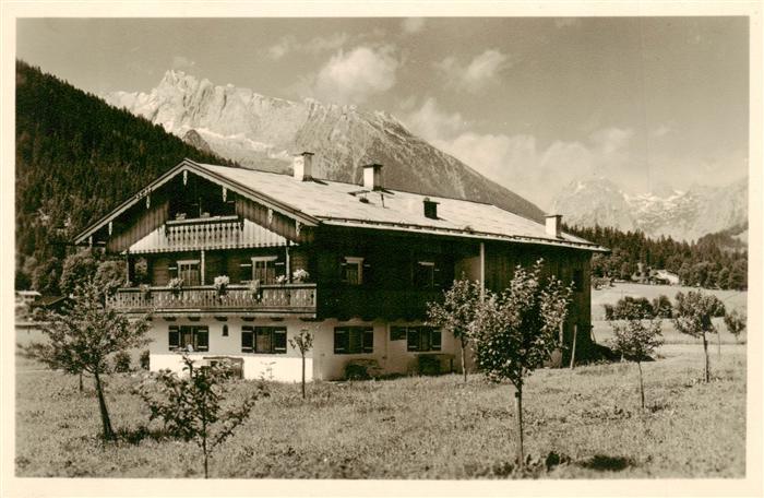 Schoenau Berchtesgaden Haus Unterdrachl Alpen
