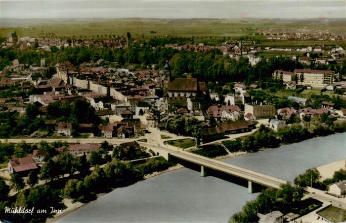 Muehldorf Inn Fliegeraufnahme