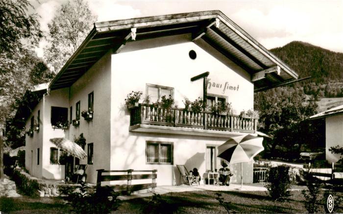 Oberau Berchtesgaden Gaestehaus Pension Haus Simet