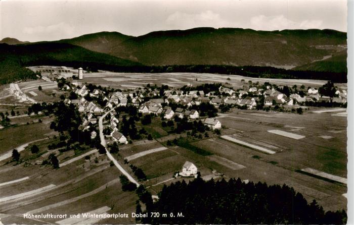Dobel Schwarzwald Panorama Hoehenluftkurort und Wintersportplatz