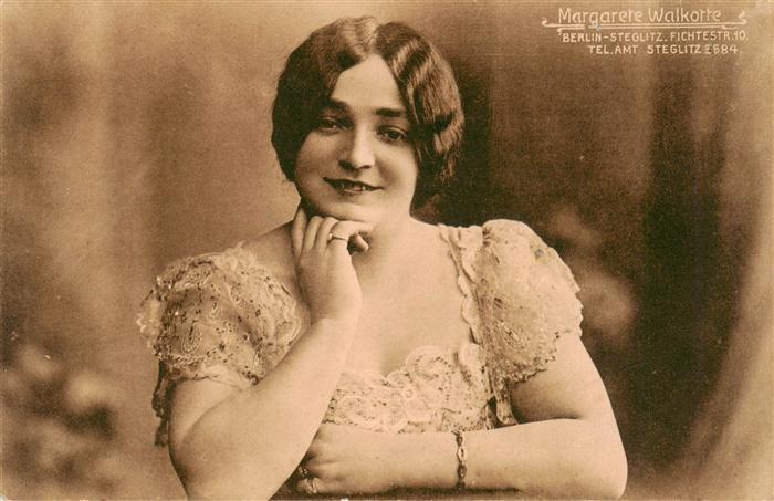 Steglitz Margarete Walkotte Portrait