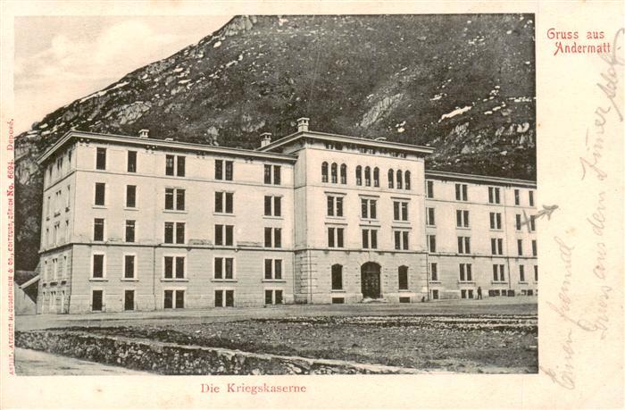 Andermatt UR Kriegskaserne