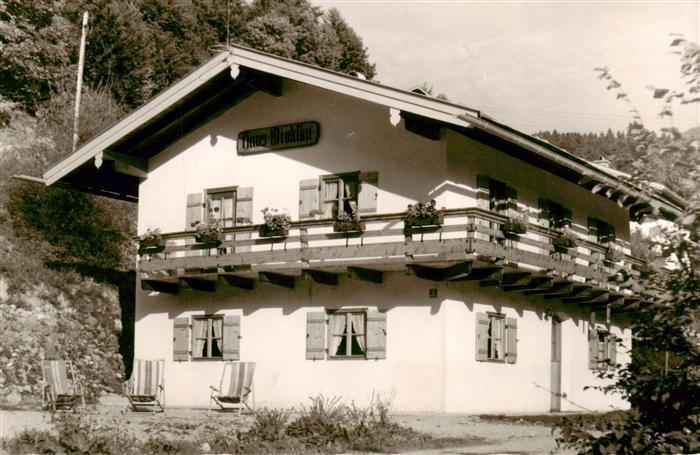BERCHTESGADEN Bayern Gaestehaus Pension Haus Winklau