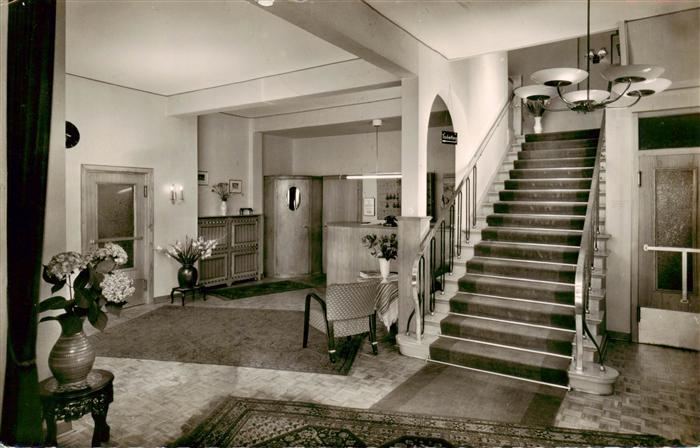 Hohenlimburg Hotel Bentheimer Hof Foyer Treppenaufgang