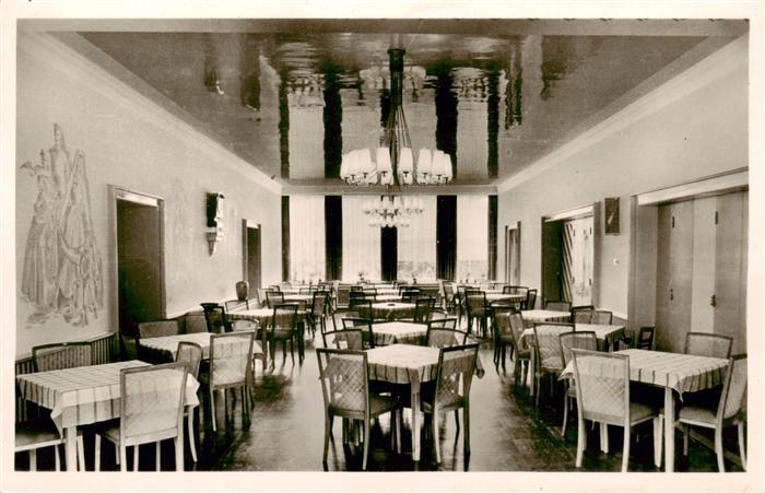 Festenburg Clausthal-Zellerfeld Oberharz Speisesaal Erholungsheim des Sozialwerk