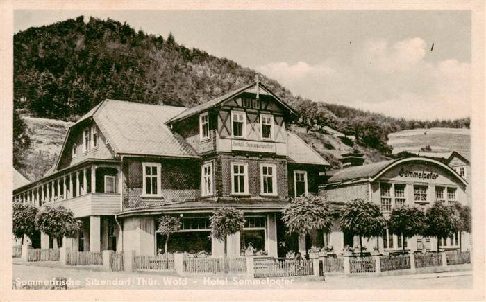 Sitzendorf Thueringen Hotel Semmelpeter Sommerfrische