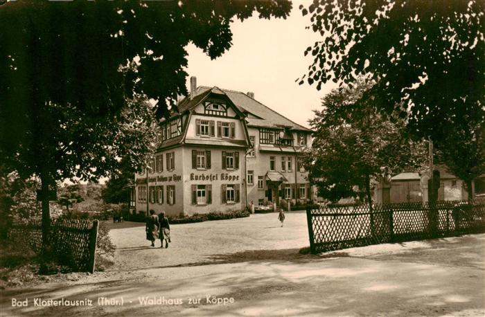 Bad Klosterlausnitz Waldhaus zur Koeppe