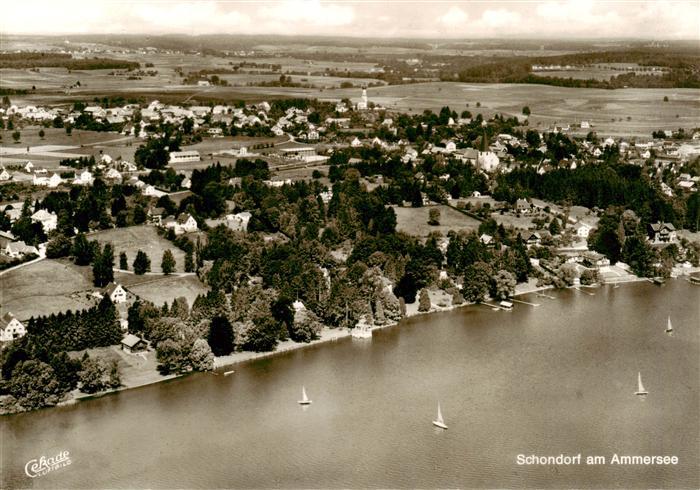 Schondorf Ammersee Fliegeraufnahme