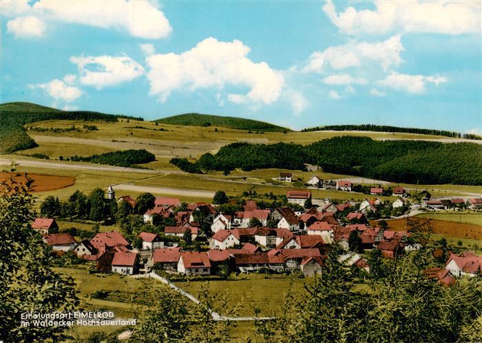 Eimelrod Willingen Upland Panorama Erholungsort im Ferienland Waldeck