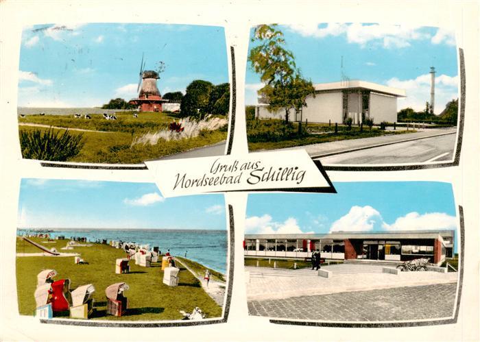 Schillig Kuestenpanorama Windmuehle Gaststaette