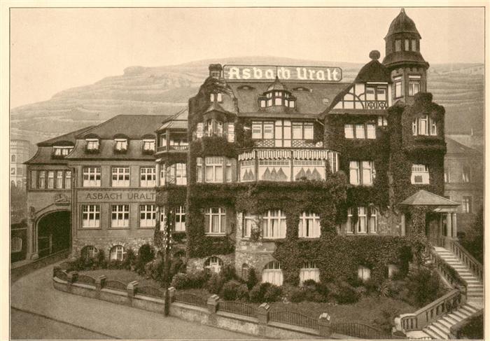 Ruedesheim am Rhein Weinbrennerei Asbach Uralt