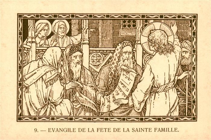 Israel Evangile de la fete de la Sainte Famille