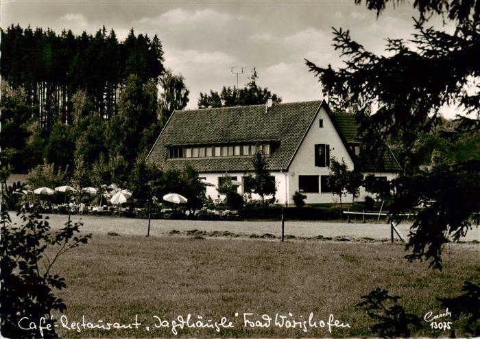 Bad Woerishofen Cafe Restaurant Jagdhaeusle