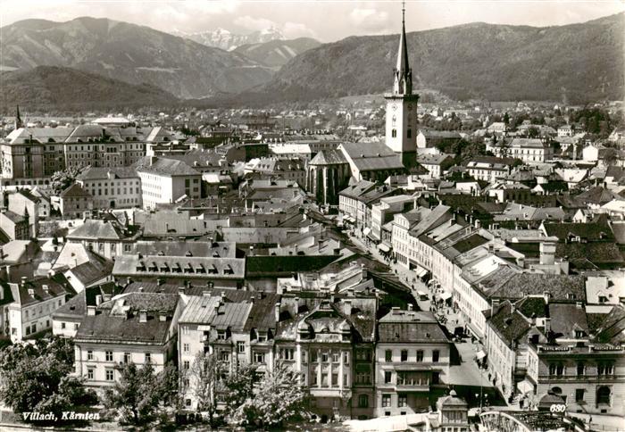 Villach Kaernten AT Fliegeraufnahme