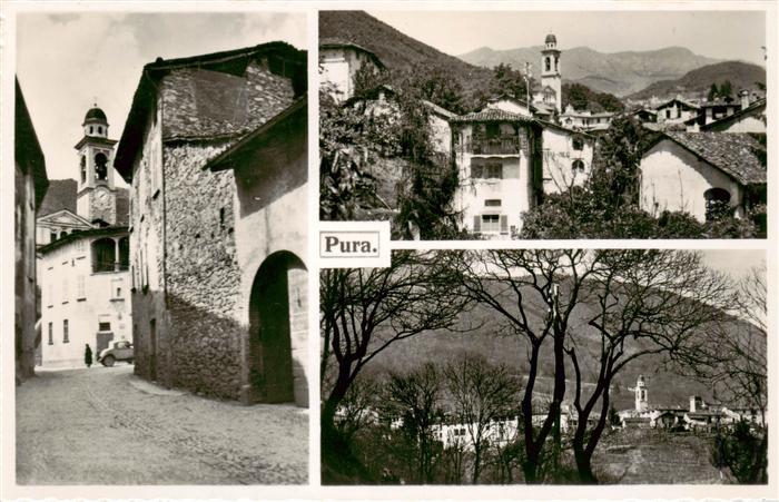 Pura TI Ortszentrum Blick zur Kirche