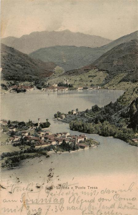 Lavena Ponte Tresa TI Panorama
