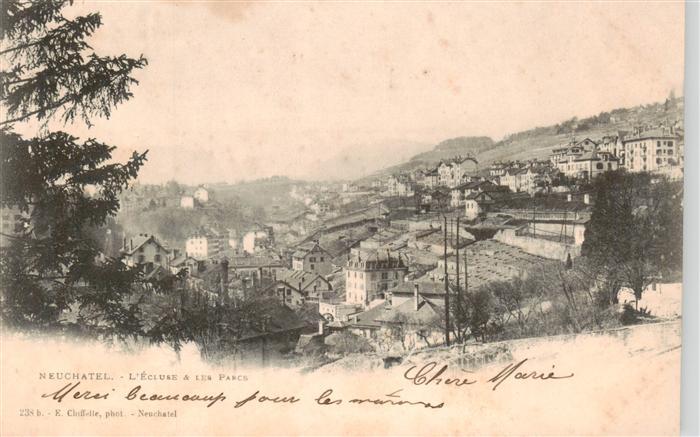 Neuchatel NE L'Ecluse et les parcs