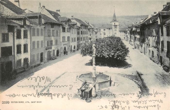 Landeron Le NE Centre Fontaine