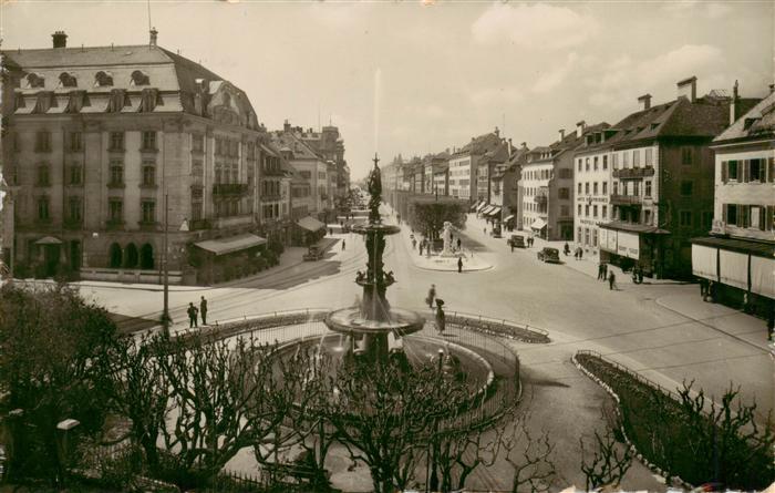 La Chaux-de-Fonds NE Rue Léopold Robert Fontaine