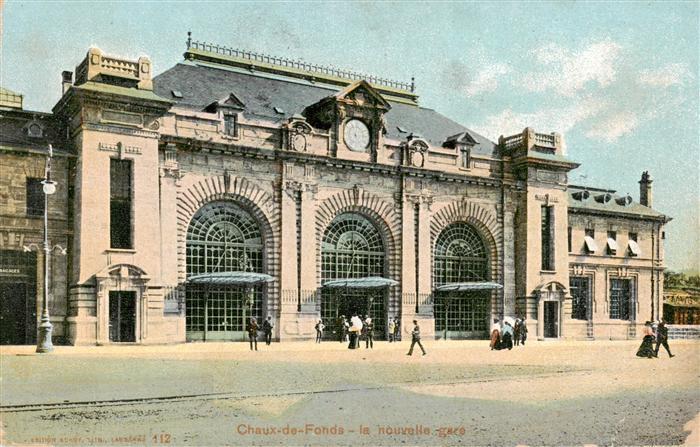 La Chaux-de-Fonds NE La nouvelle gare