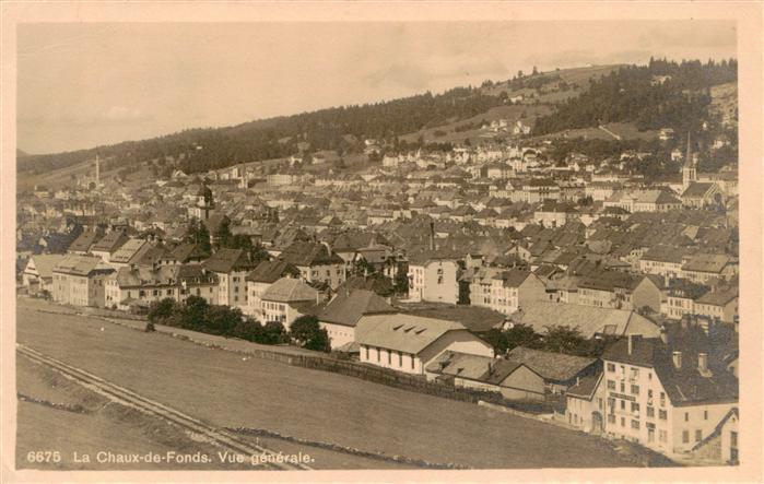 La Chaux-de-Fonds NE Vue générale