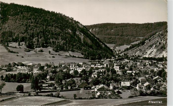 Fleurier NE Fliegeraufnahme