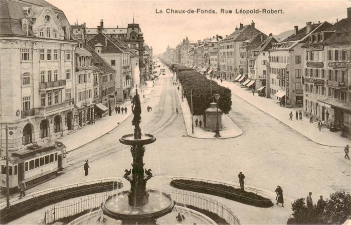 La Chaux-de-Fonds NE Rue Leopold Robert
