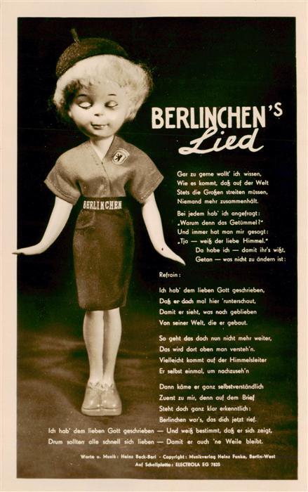 BERLIN  CITY Berlinchens Lied