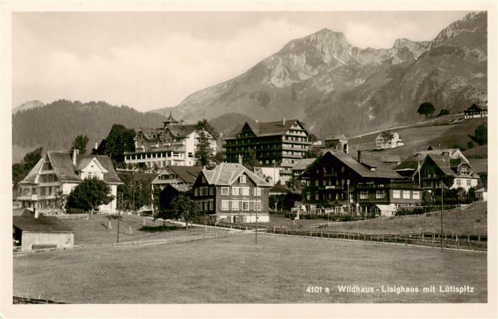 Lisighaus Wildhaus SG mit Luetispitz