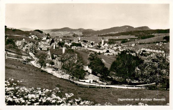 Degersheim  SG mit Kurhaus Sennrueti Feldpost