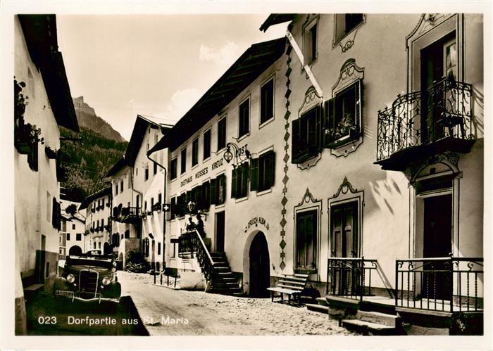 St Maria Muensterthal Dorfpartie