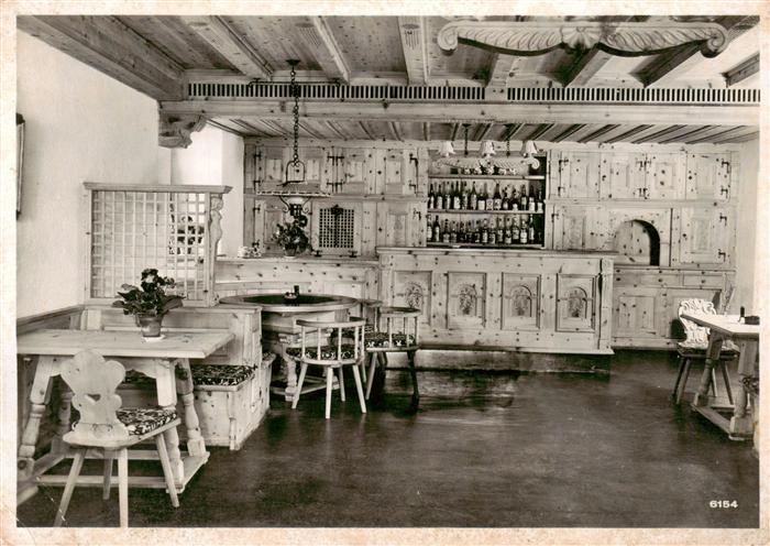 Poschiavo GR Hotel Suisse Gaststube